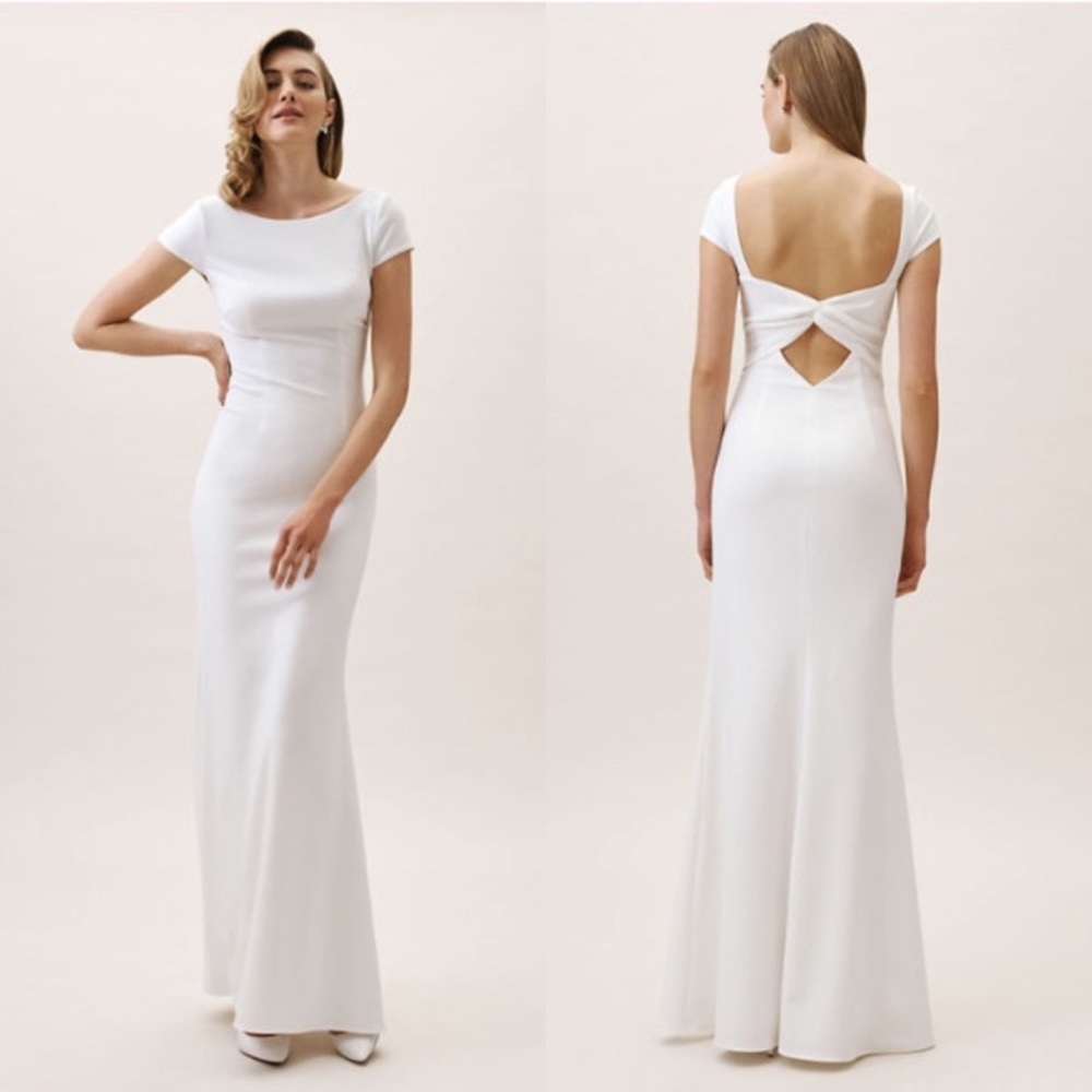 Simple BHLDN Wedding Gown! Size 0